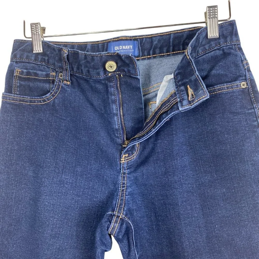 Old Navy Blue‎ Athletic Jeans Size Small - Picture 2 of 6
